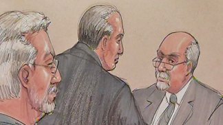 Former Peterson Colleagues Face Off in Court