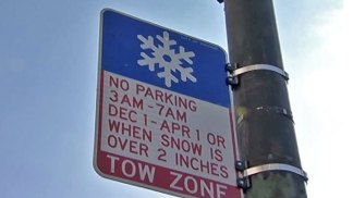 Winter Parking Begins