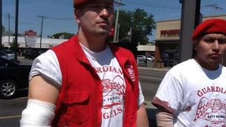 Guardian Angels Slashed on Red Line