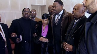 Pastors, Activists Protest at County Morgue