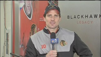 Patrick Sharp on Blackhawks' Scoring Streak