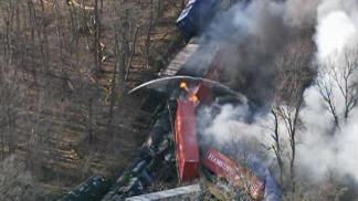 RAW: NW Indiana Train Accident