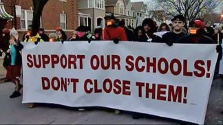 School Protest Heads to Mayor's House