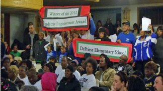 West Siders Rally Against School Closings