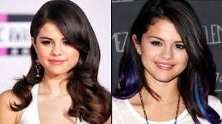 Dramatic Hair Transformations: Selena Gomez's Bright Blue Streaks