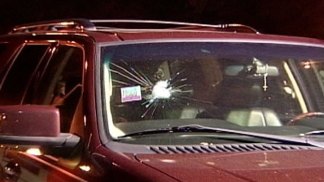 Rocks Thrown on Vehicles on Skyway