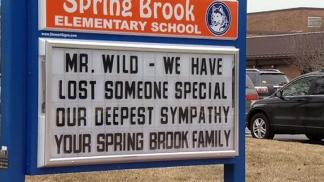 School Mourns Slaying of Teacher