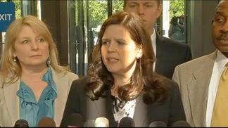 Balfour Attorney Speaks to Media