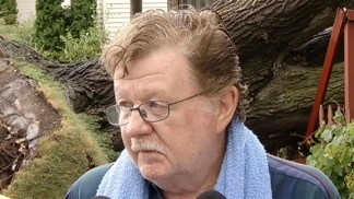 Bridgeport Homeowner Describes Tree Crash