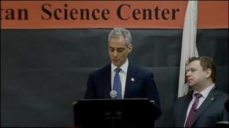 Emanuel Touts Chicago Nobel Laureates, Compliments Gorbachev