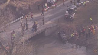 Raw: Car Pulled From Forked Creek In Will County