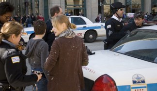 Cops Bust Up Pillow Fight