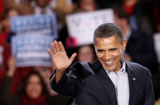 PHOTOS: President Obama Appears at Chicago Rally