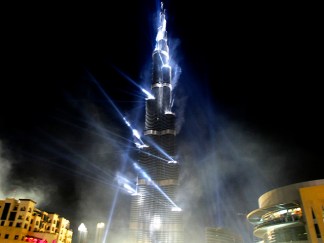 Pics: Burj Khalifa's Spectacular Debut