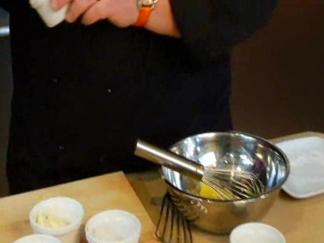 Chef Dave Danielson Prepares Crab Cakes