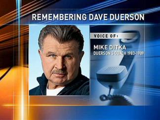 Coach Ditka Remembers Dave Duerson