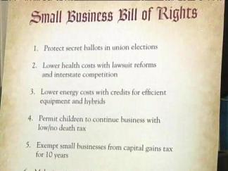 Kirk: Small Businesses, Seniors Damaged by Health Care Reform Bill