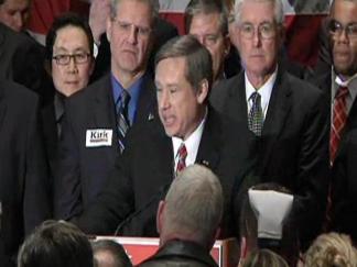 Mark Kirk Seeks to Raise Expectations