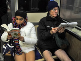 Chicago's Pantsless CTA Ride