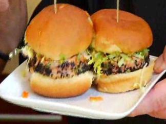 Chef Dave Danielson Prepares Salmon Sliders