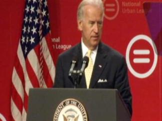 Biden Defends Stimulus to Urban League