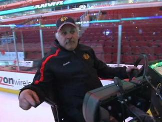 Meet the Blackhawks' Zamboni Guy