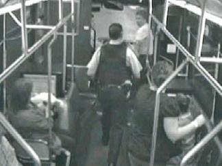 CTA Bus Beating