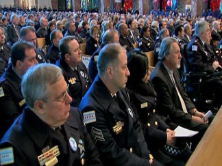 Sea of Blue Honors Fallen Officer