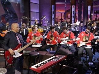 Blackhawks Arrive for Taping of "The Tonight Show"