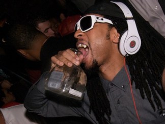WHAT! Lil John Guzzles Crunk Juice at RiNo