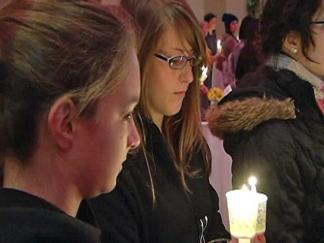NIU Holds Vigil for Missing Student
