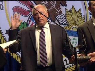 Quinn Takes Oath of Office