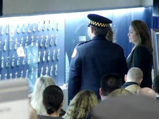 Officer Soderberg's Star Retired