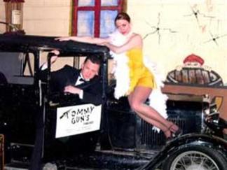 Inside Tommy Guns Garage