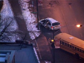 Police Chase Ends in Accident, Arrest