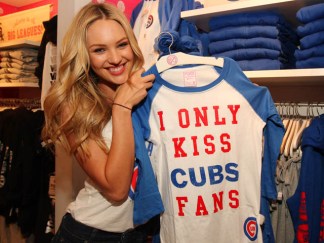 PHOTOS: Victoria's Secret Models Love the Cubs
