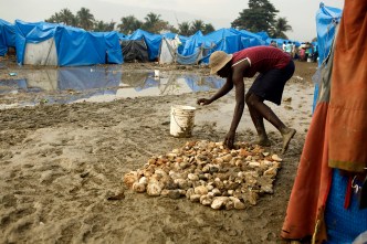 Heavy Rains Swamp Haiti’s Homeless Camps
