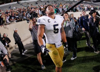 Te'o and Manziel hit Manhattan with Heisman Hopes