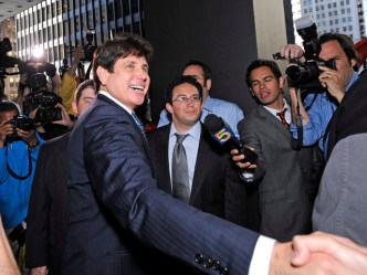 Day One: Blagojevich Sits Silently