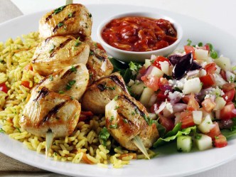 Bite Me: Roti Kabob Platter