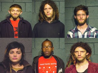 Six Charged With Mob Activity