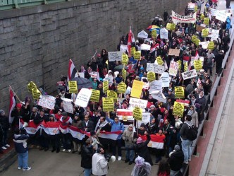 Egyptian Crowd: "The Regime Has Fallen"