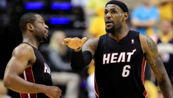 James and Wade Lead Heat Past Pacers