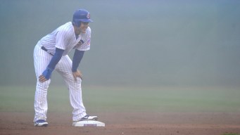 Cubs Lose at Foggy Wrigley Field