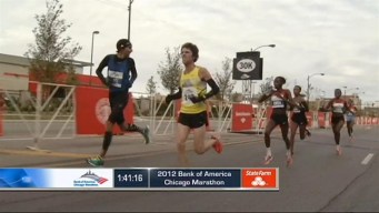 2012 Bank of America Chicago Marathon Women's Wheelchair Winner Tatyana McFadden