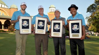 Phelps, Lopez Win Celebrity Scramble
