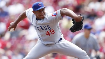 Reds Rally for 6-4 Victory Over Cubs 
