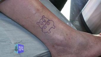 Nude Hippo Visits Windy City Ink