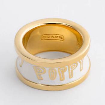 Coach Loves Poppy Ring