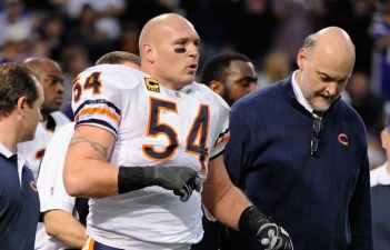 Why Does Urlacher Need to Talk About His Knee?